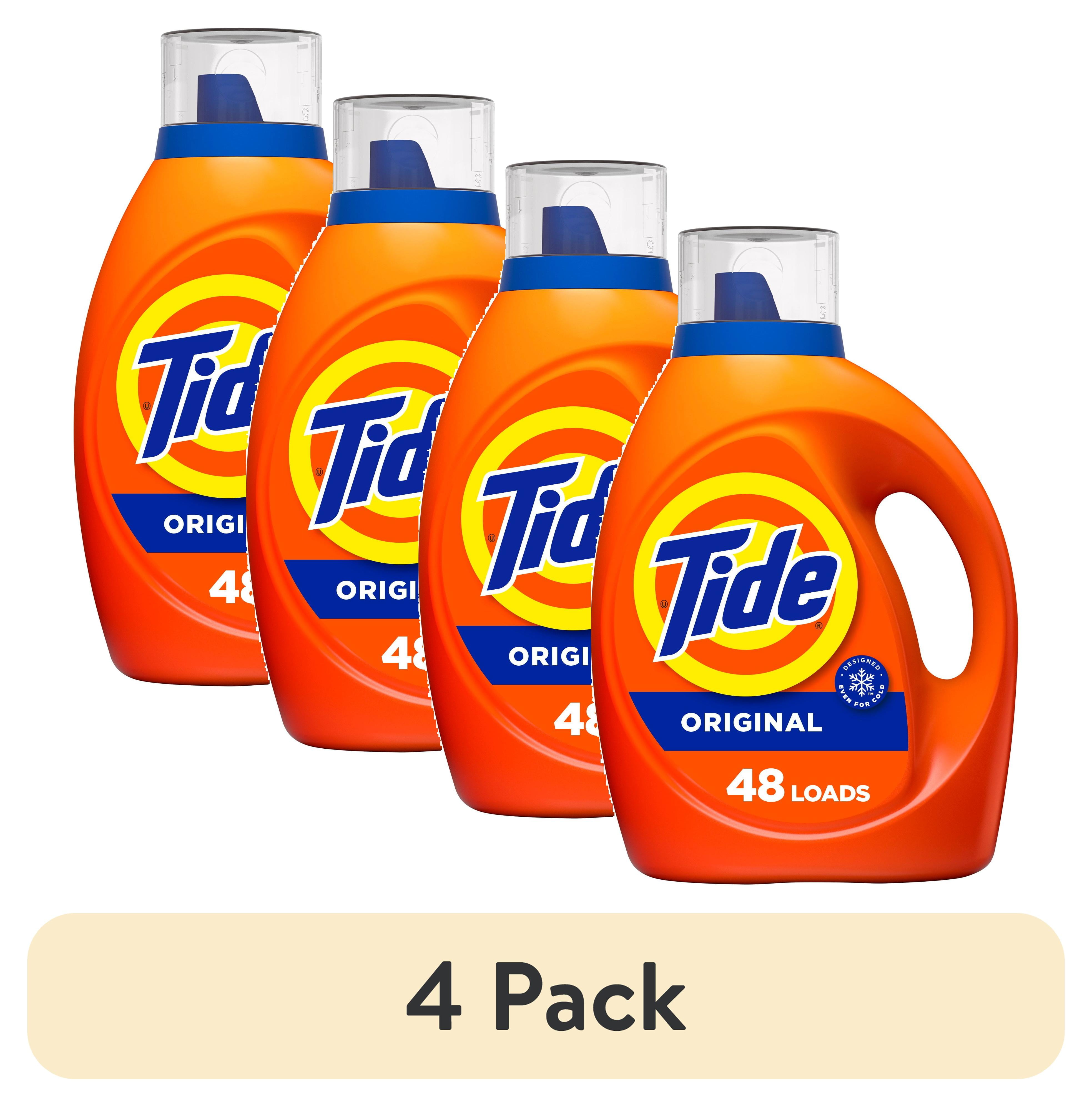 Tide Liquid Laundry Detergent, Original Scent, 63 fl oz, 48 Tide Liquid Laundry Detergent, Original Scent, 63 fl oz, 48