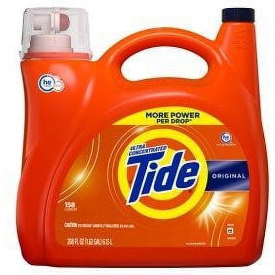 Tide Liquid Laundry Detergent, Original Scent Ultra Concentrate 165oz
