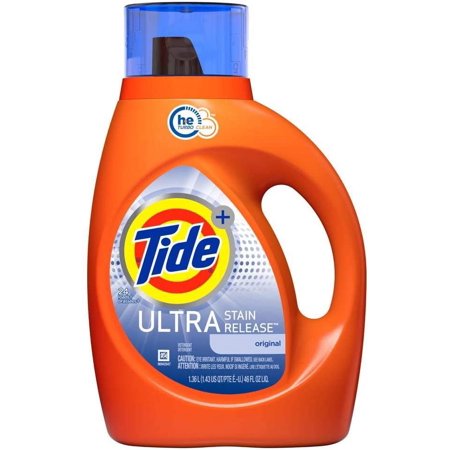 Tide Liquid Laundry Detergent, Ultra Stain Release, 46 Ounce