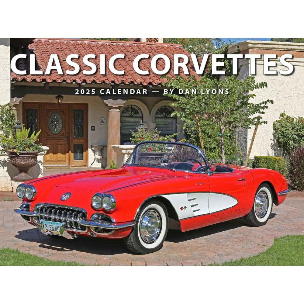 TideMark, Classic Corvettes 2025 Wall Calendar