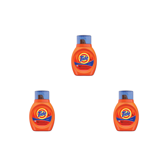 Tide Original Liquid Laundry Detergent,( 3 x 25 oz Bottle), 3 Pack