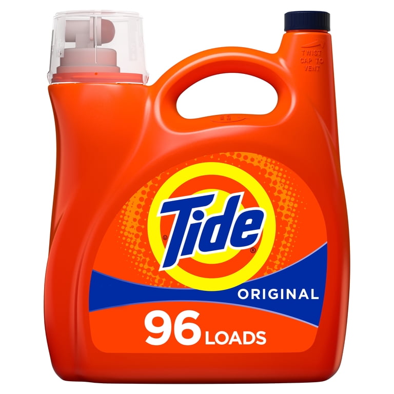 Tide Original Liquid Laundry Detergent, 96 Loads, 150 fl oz for