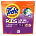 thumbnail image 1 of Tide PODS Cold Water Clean HE Laundry Detergent - Spring Meadow - 16 ct, 1 of 5
