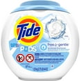 thumbnail image 1 of Tide PODS Free & Gentle, Liquid Laundry Detergent Pacs, 57 count, 1 of 1