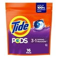 thumbnail image 1 of Tide PODS Liquid Laundry Detergent Packs, Spring Meadow Scent, 16 Count, 1 of 15