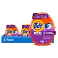 thumbnail image 1 of (4 pack) Tide PODS Laundry Detergent Soap Pacs, Spring Meadow Scent, 102 Count, 1 of 15