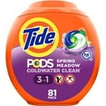 thumbnail image 1 of Tide PODS Laundry Detergent Soap Pods Spring Meadow - Concentrated - 81 Count Pack, 1 of 7