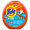 thumbnail image 1 of Tide PODS Liquid Laundry Detergent Pacs, Clean Breeze, 81 count, 1 of 10