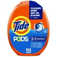 thumbnail image 1 of Tide PODS Liquid Laundry Detergent Pacs, Original Scent, 112 Count, 1 of 14