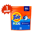 thumbnail image 1 of Tide PODS Liquid Laundry Detergent Pacs, Original Scent, 14 Count (1-Pack), 1 of 5