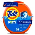 thumbnail image 1 of Tide PODS Laundry Detergent Pacs, Original Scent, 76 count, 1 of 14