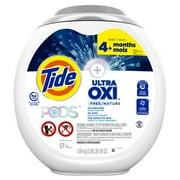 Tide PODS Ultra Oxi Free/Nature HE Laundry Detergent Pacs - 57 ct- Pack of 2