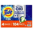 Tide PODS Ultra Oxi Liquid Detergent Pacs, Cold Water Clean Washing