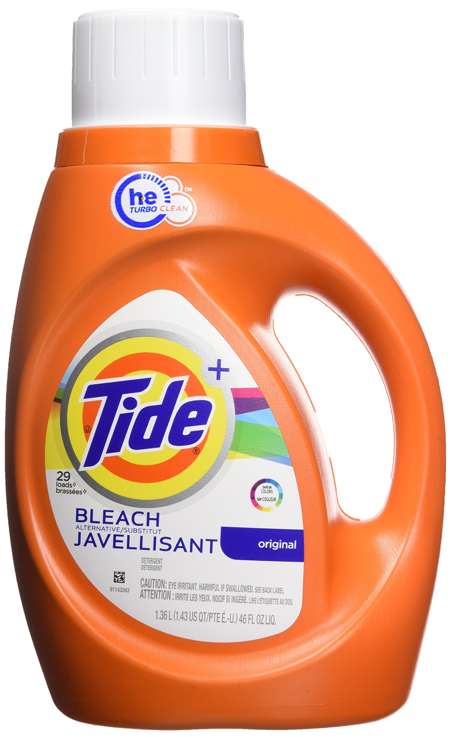 Tide Plus Bleach Alternative Safe On Colors He Turbo Clean Liquid