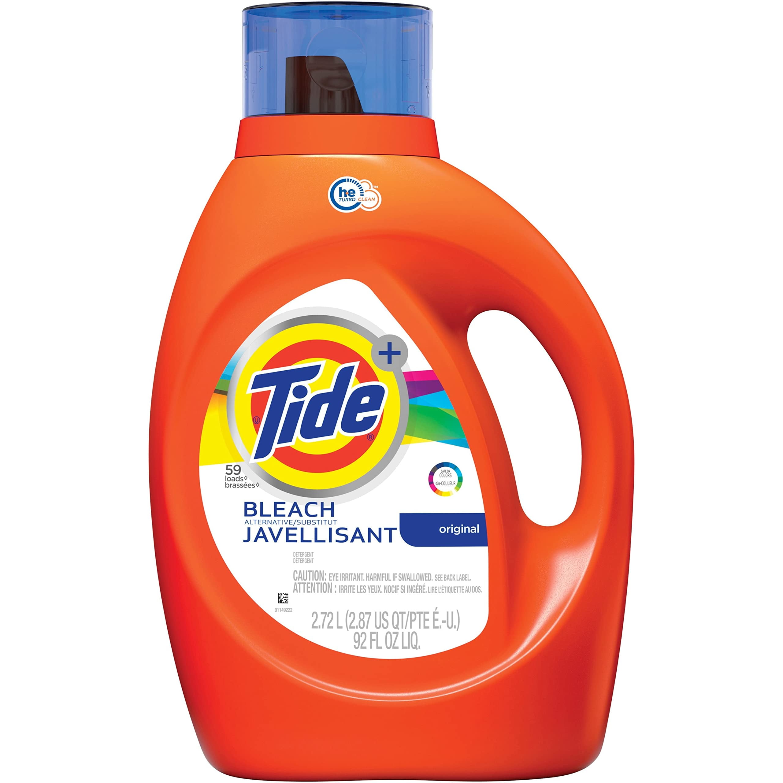 Tide Plus Bleach Alternative Safe On Colors He Turbo Clean Liquid