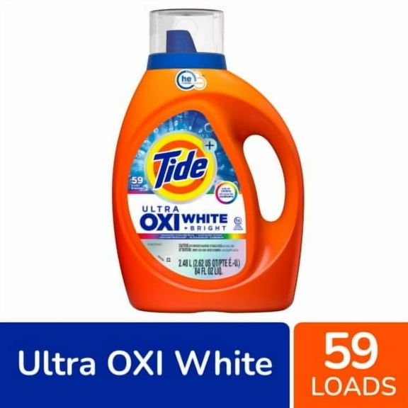 Tide Plus Ultra Oxi White & Bright Liquid Laundry Detergent