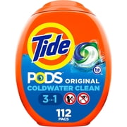 Tide Pods Laundry Detergent Original Scent, 112 Count