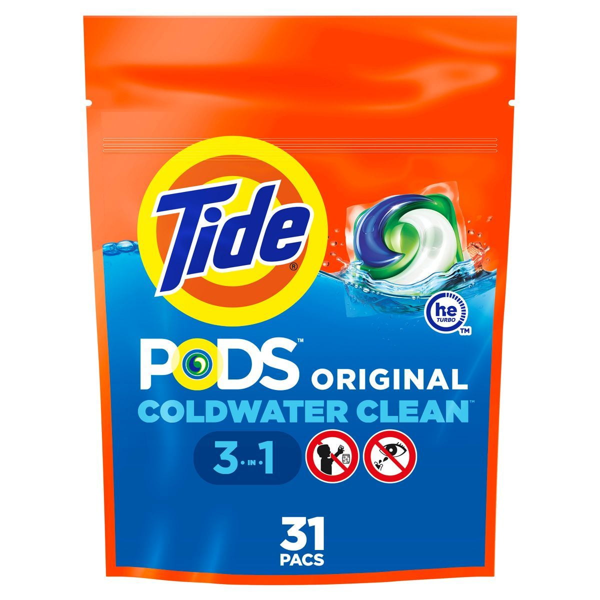 Tide Pods Laundry Detergent Pacs - Original - 25oz/31ct