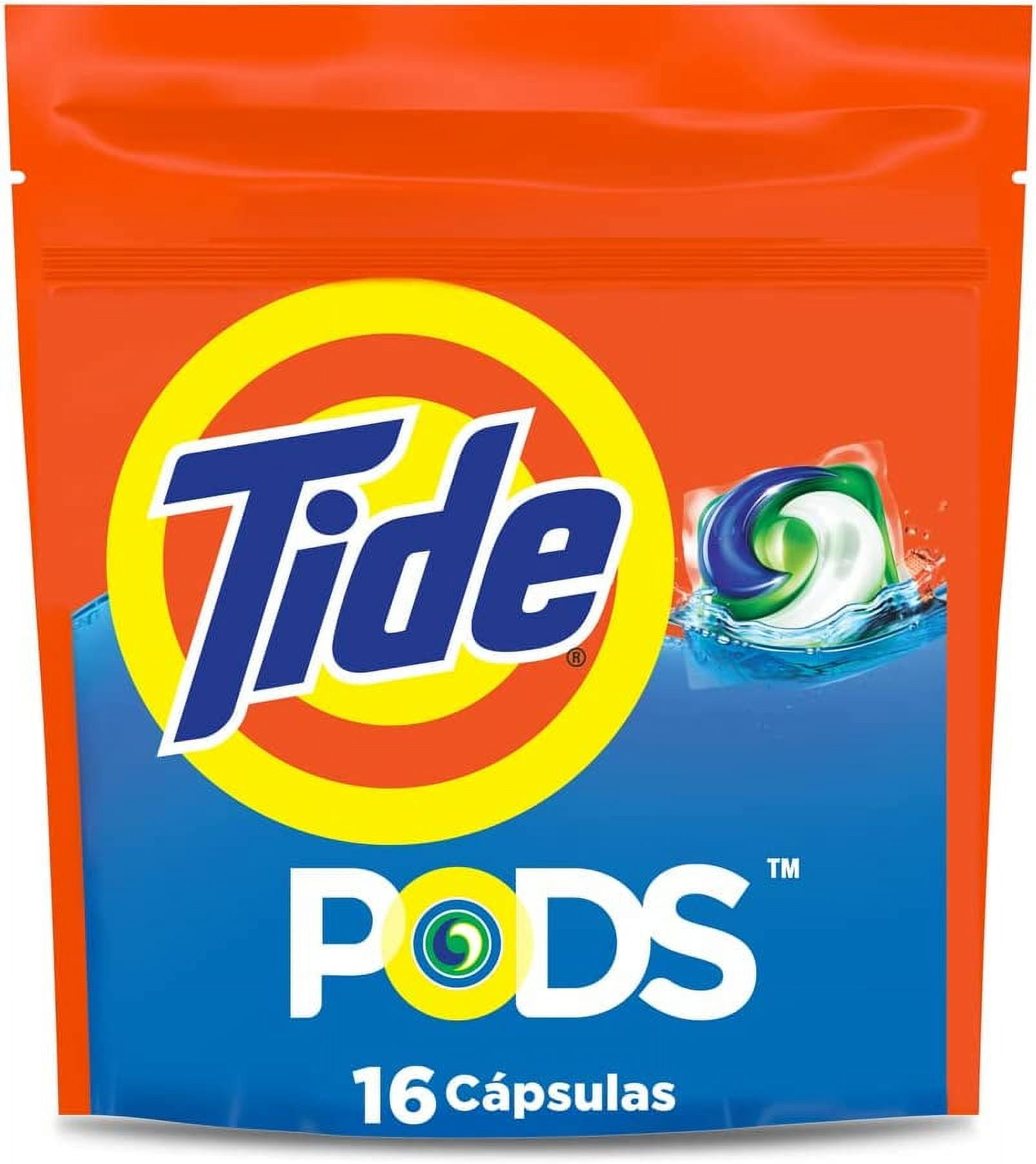 Tide Pods,Liquid Detergent, Original Scent, 16 Count