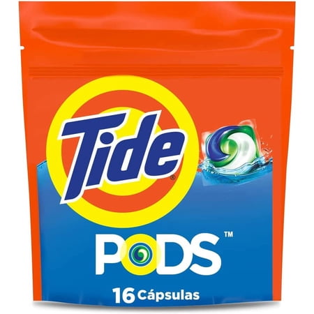 Tide Pods,Liquid Detergent, Original Scent, 16 Count