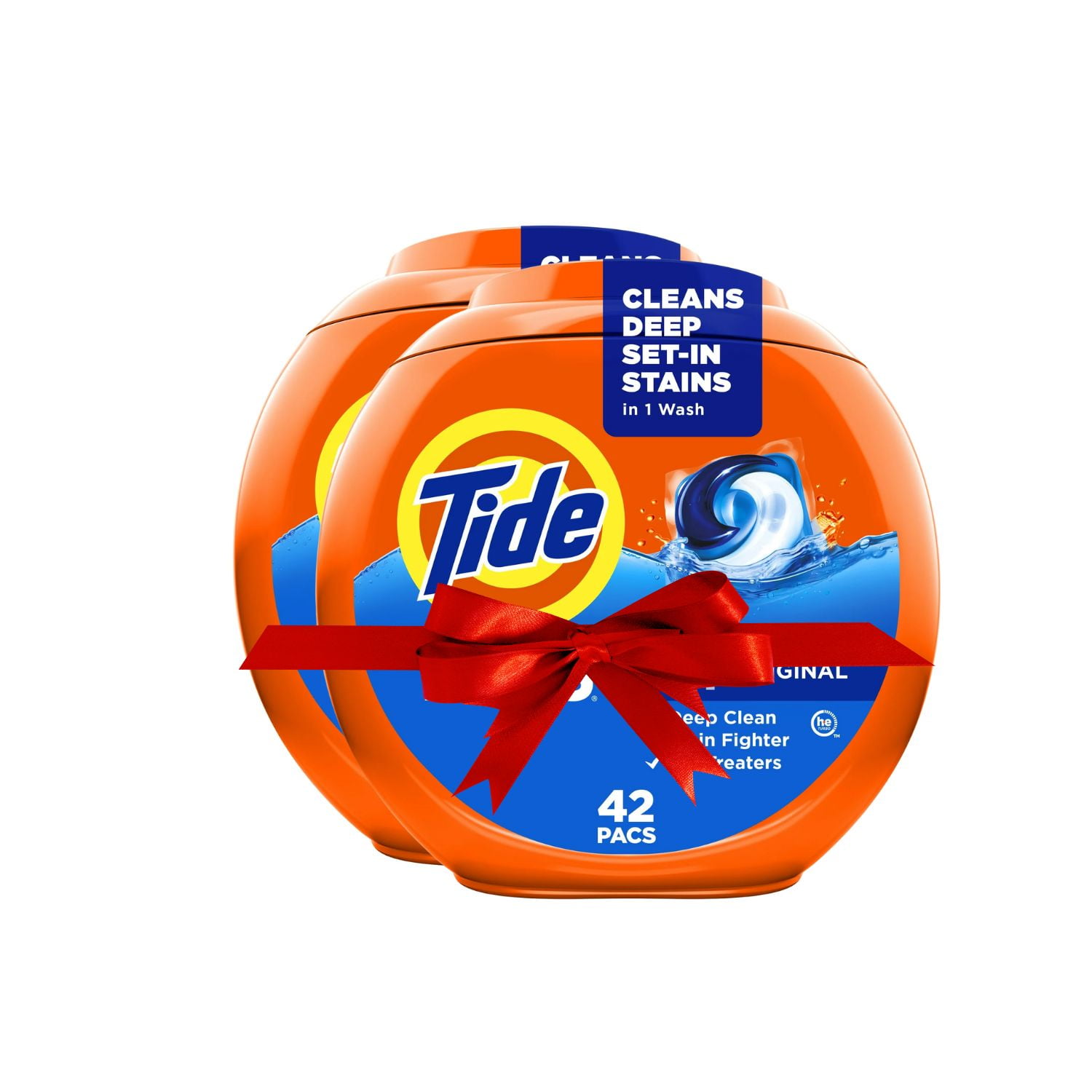 Tide Pod Shape Tide Pods Original (2 Pack) 84 ct - Walmart.com