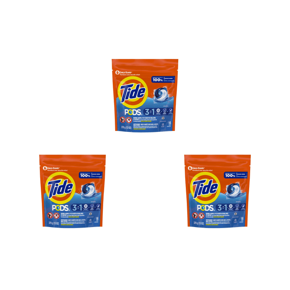 Tide Pods Original 7 ct 3-in-1 Laundry Detergent Pacs 3 Pack