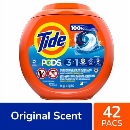 2X - Tide Pods Original Laundry Detergent Pods