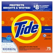 Tide Powder Laundry Detergent, Original Scent, 143 oz, 113 Loads