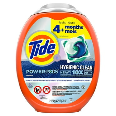 Tide Power PODS Laundry Detergent Pacs Original 45 Capsules (59080/09163)