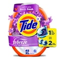 thumbnail image 1 of Tide Power PODS® Laundry Detergent Pacs with Febreze Odor Eliminators, Spring & Renewal, 45 Count, 1 of 12