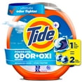 thumbnail image 1 of Tide Power PODS Odor Defense + Oxi Laundry Detergent Pacs, Original Scent, 32 Count, 1 of 12