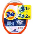 Tide Power PODs Hygienic Clean Heavy Duty Liquid Laundry Detergent Pacs