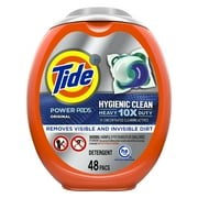 Tide Power Pods Heavy Duty, 48 ct Laundry Detergent Pacs