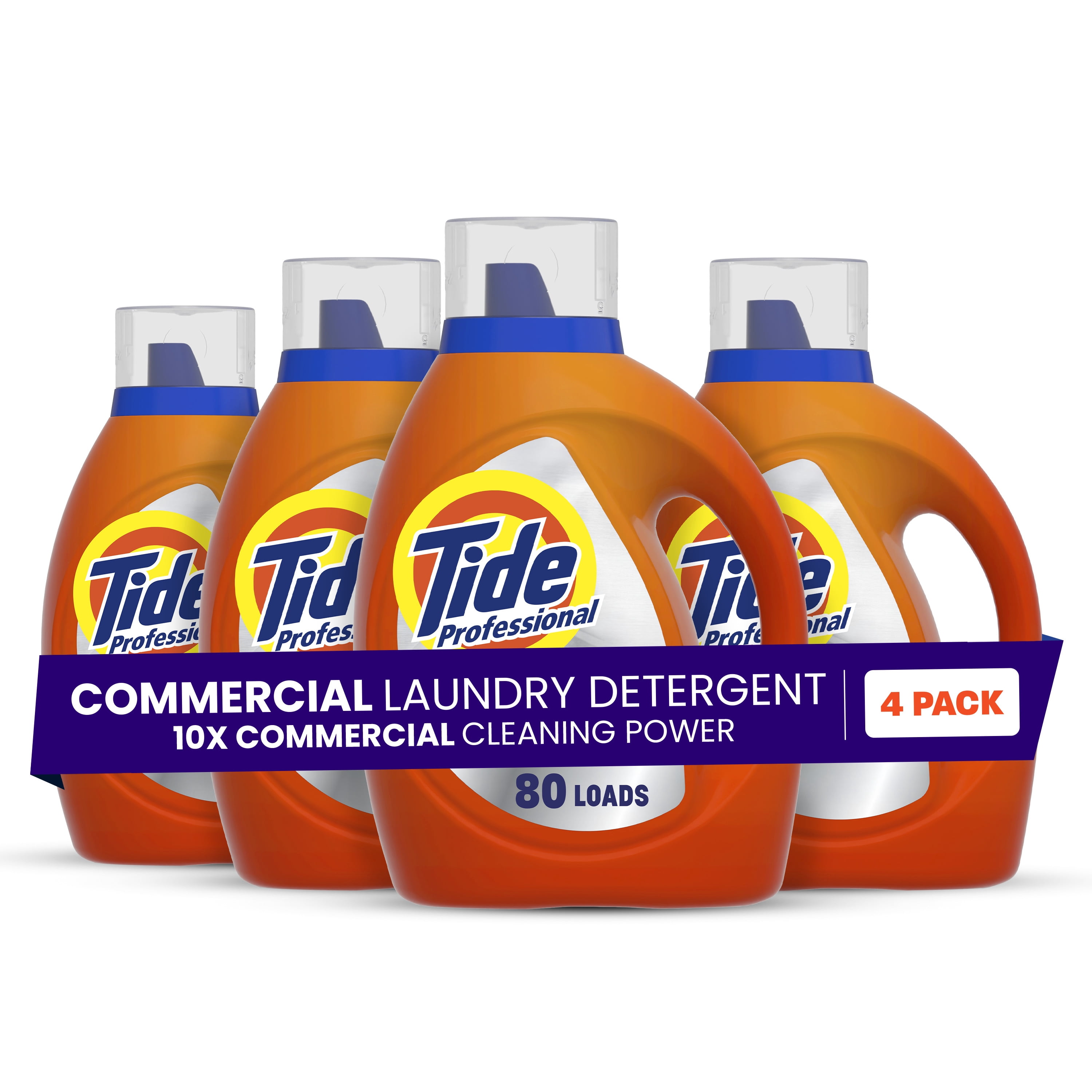 まとめ売り 専用 Tide〜即購入OK〜様 Tide, Commercial Liquid Laundry Detergent, 80 Loads, Fresh Scent