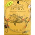 thumbnail image 1 of Tide Rite Hand Tied Beaded Gold Baitholder Porgy Rigs, Mustad Long Shank Hook, Size 2, 1 of 1
