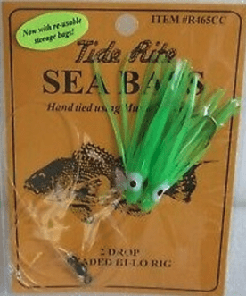 Tide Rite 749 Tide Rite Skirted Seabass Rig Chartreuse - Walmart.com