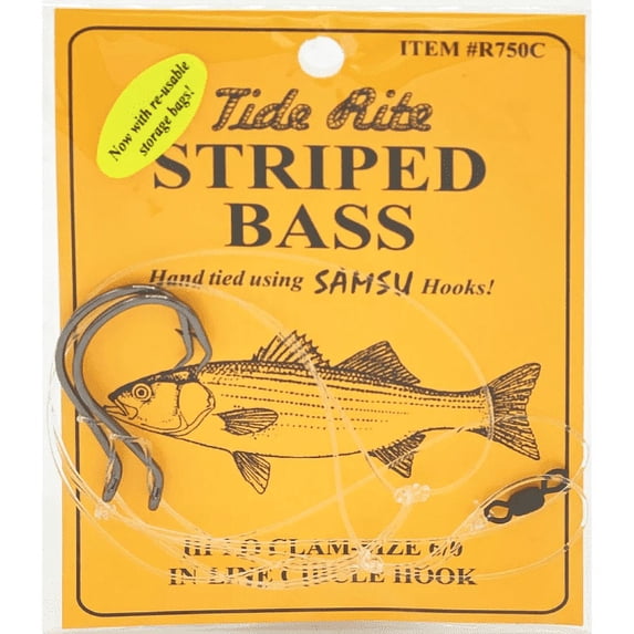 Tide Rite 749 Tide Rite Striper Clam Hi-Lo 6/0 Circle - Walmart.com
