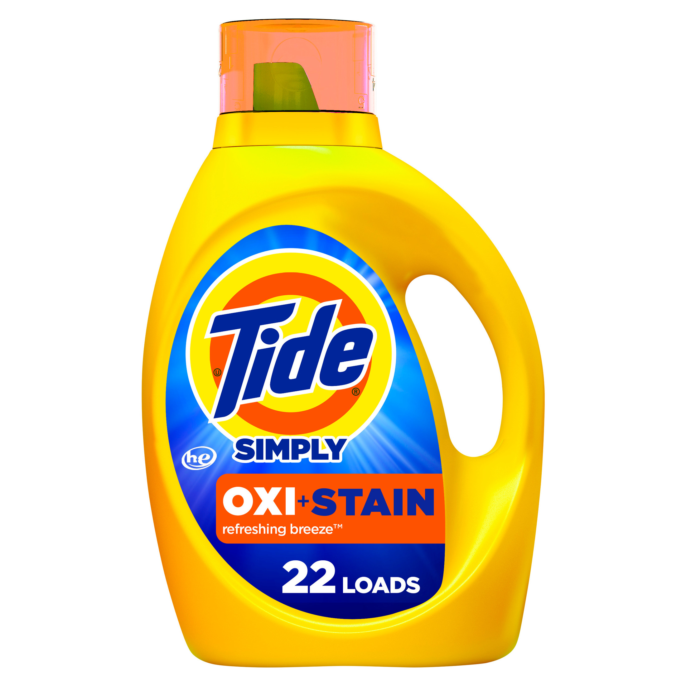 Tide Simply Oxi Boost Ultra Stain Release Refreshing Breeze 22 Loads 31 Fl Oz: What Stands Out on Walmart
