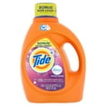 thumbnail image 1 of Tide + Spring & Renewal Detergent, 52 loads, 100 fl oz, 1 of 5