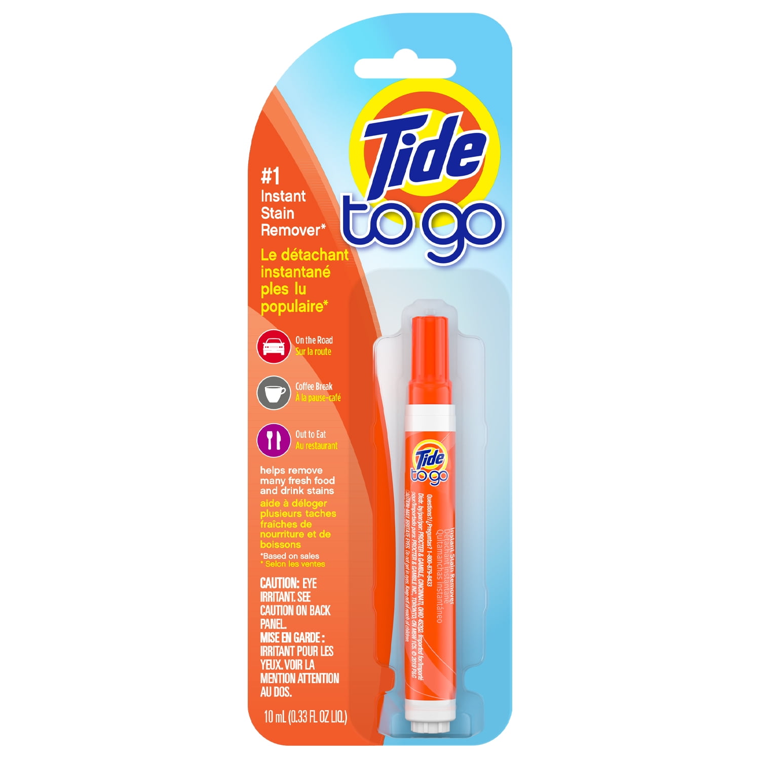 Tide Stain Remover for Clothes, Tide To Go Pen, Instant Spot Remover