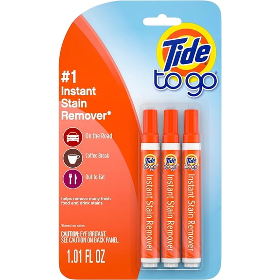 Tide To Go Instant Stain Remover, 3 Count