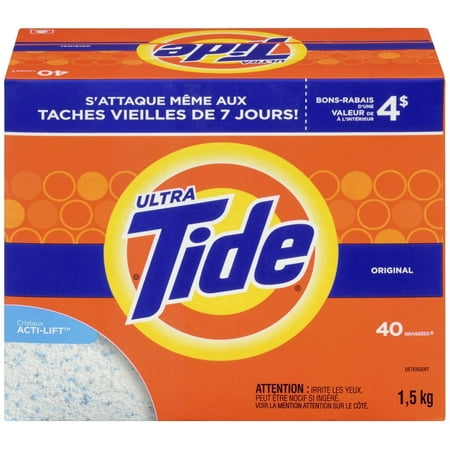 Tide Ultra Laundry Powder Original Scent - Concentrated - 40 Loads