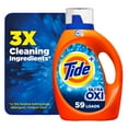 thumbnail image 1 of Tide Ultra Oxi Liquid Laundry Detergent, HE Compatible, 84 fl oz, 59 Loads, 1 of 11