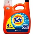 thumbnail image 1 of Tide Ultra Oxi Liquid Laundry Detergent HE Compatible, 94 Loads, 132 fl oz, 1 of 5