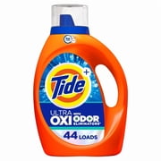 Tide Ultra Oxi + Odor Eliminators Liquid Laundry Detergent Pack 1 - 44 Loads, 63fl