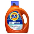 thumbnail image 1 of Tide Ultra Oxi with Odor Eliminators Liquid Laundry Detergent, 115 oz, 1 of 8