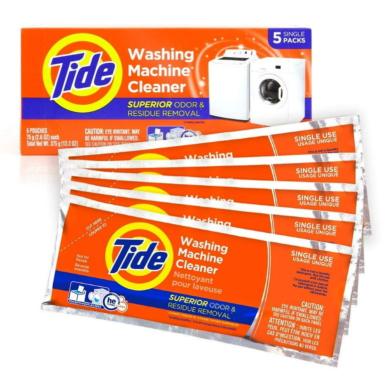 Tide Washing Machine Cleaner - 3 pack, 75 g pouches