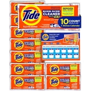 Tide Washing Machine Cleaner, Washer Machine Cleaner with Oxi for Front and Top Loader Washer Machines, Deep Cleaning Odor Eliminator, 10 Month Supply