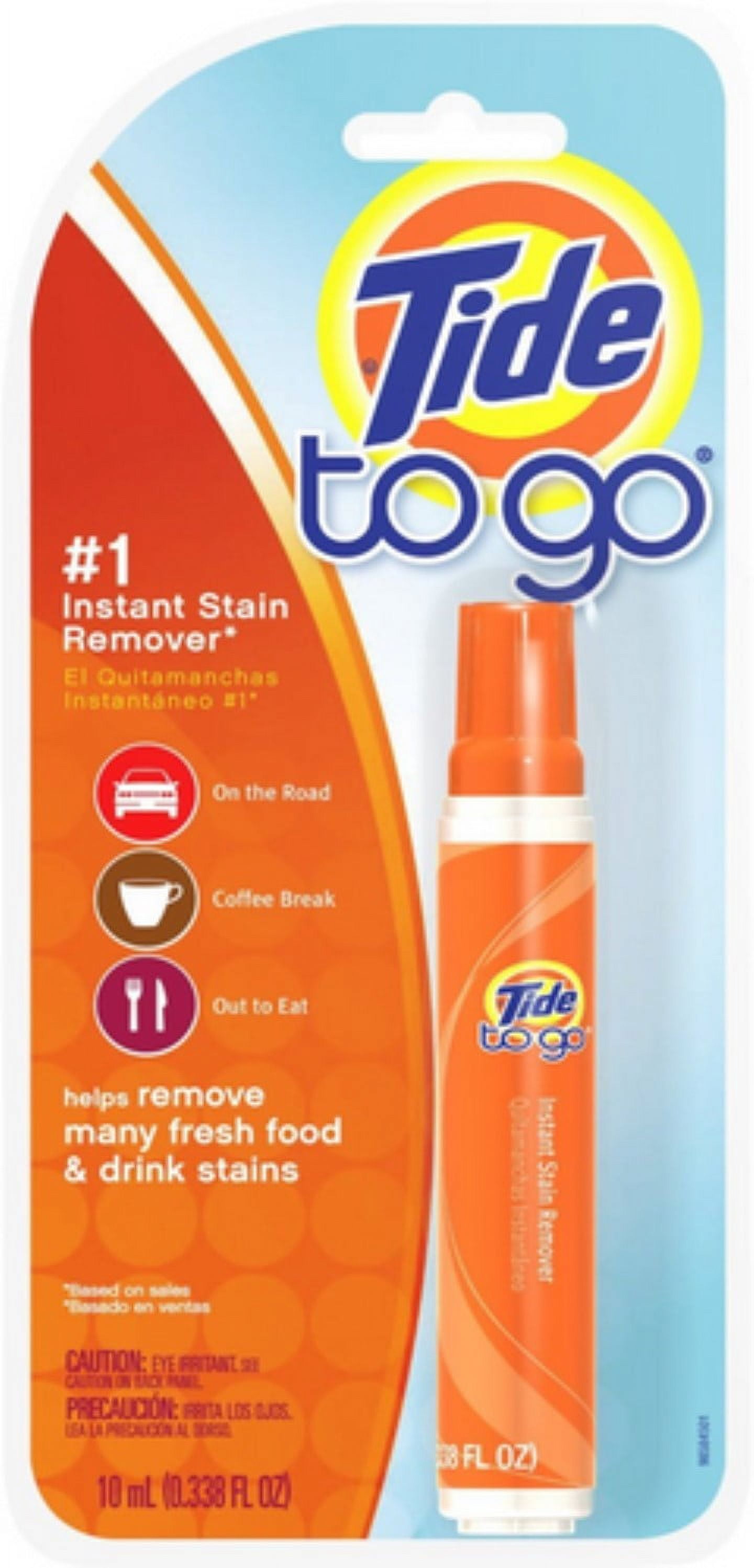 Tide to Go Instant Stain Remover 0.33 oz (Pack of 4)