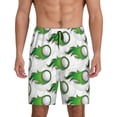 thumbnail image 1 of Tideii Golf balls Print Men's Short Pajama Pants, Elastic Pocket Summer Pajama Pants Sleepwear, Lounge Pants-X-Large, 1 of 6
